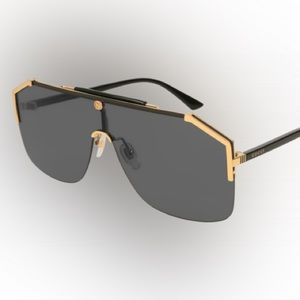 GUCCI Grey Shield Unisex Sunglasses GG0291S 001 99